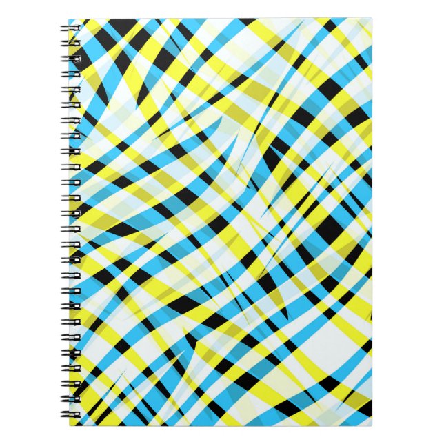 Abstrakt, geometrisk anteckningsbok (Framsidan)