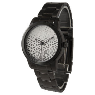 Abstrakt geometrisk design armbandsur
