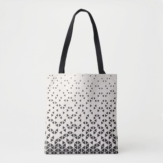 Abstrakt geometrisk design tygkasse (Framsida)