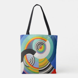 abstrakt geometrisk färgglad av Robert Delaunay Tygkasse