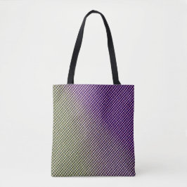 Abstrakt Geometrisk Gradient Rutigt Mönster 1278 Tygkasse