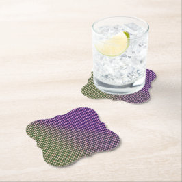 Abstrakt Geometrisk Gradient Rutigt Mönster 1278 Underlägg Papper