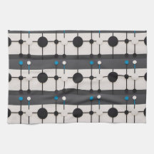 Abstrakt geometrisk komposition med cirklar