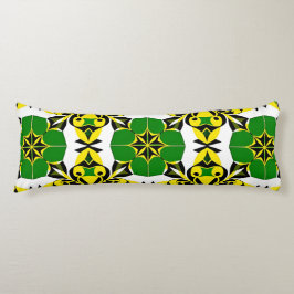 Abstrakt geometrisk mönster kroppskudde