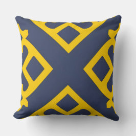 Abstrakt geometrisk mönster kudde