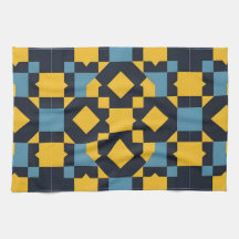 Abstrakt geometrisk mönster med livfulla färger