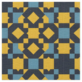 Abstrakt geometrisk mönster med livfulla färger tyg