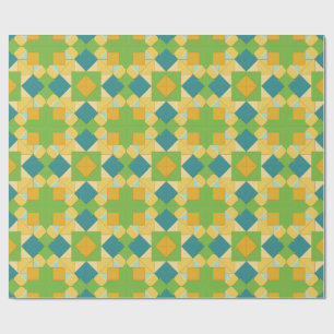 Abstrakt geometrisk mönster presentpapper