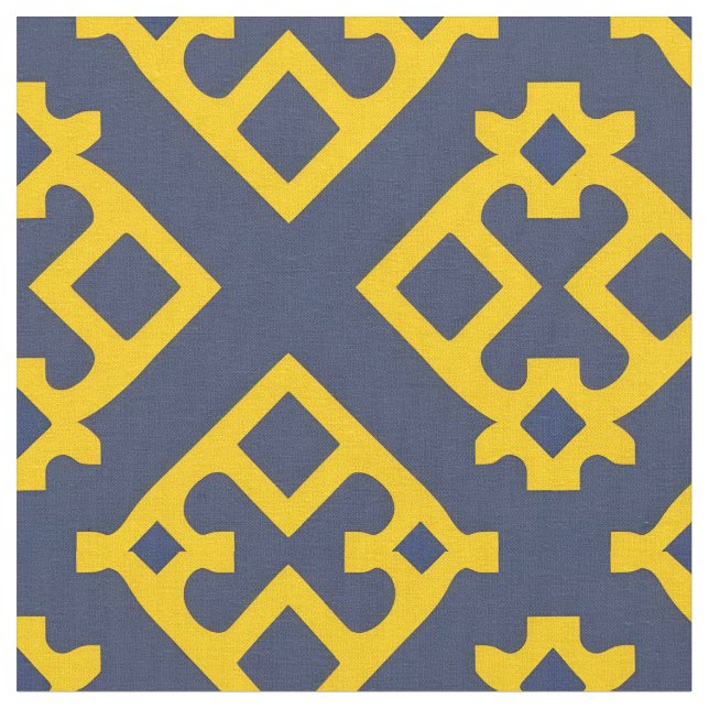 Abstrakt geometrisk mönster tyg (Närbild)