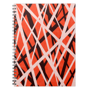 Abstrakt geometrisk papper: Högupplöst textur Anteckningsbok