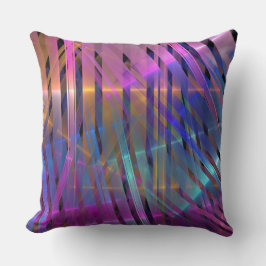 Abstrakt geometrisk stripe-dekoration kudde