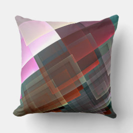 Abstrakt geometrisk texturerad dekoration kudde