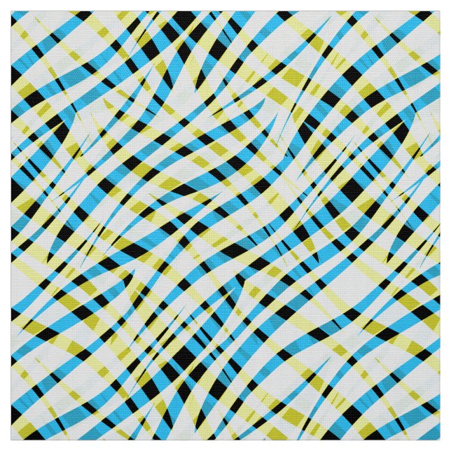 Abstrakt, geometrisk tyg (Provkarta)