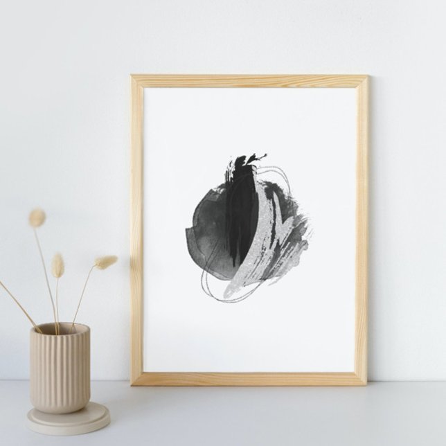 Abstrakt Geometrisk vattenfärg, Abstrakt, minimal Poster (Skapare uppladdad)