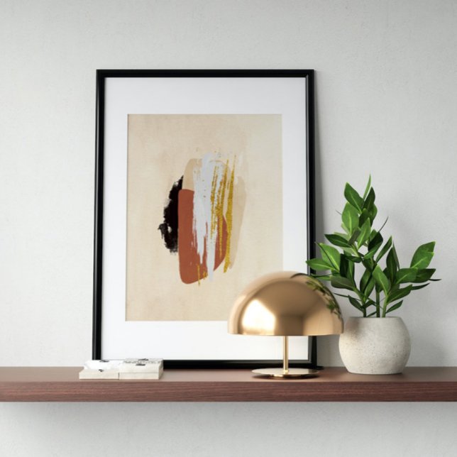 Abstrakt Geometrisk vattenfärg, Abstrakt, minimal Poster (Skapare uppladdad)