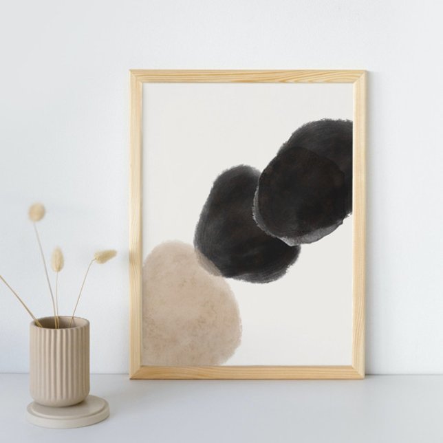 Abstrakt Geometrisk vattenfärg, Abstrakt, minimal Poster (Skapare uppladdad)