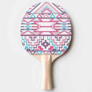 Abstrakt geometriskt Aztec mönster 3 Pingisracket