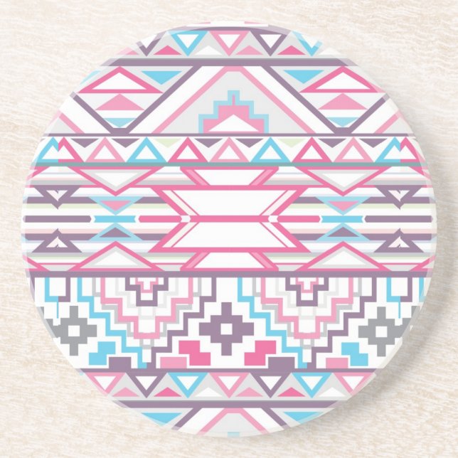 Abstrakt geometriskt Aztec mönster 3 Underlägg (Framsidan)