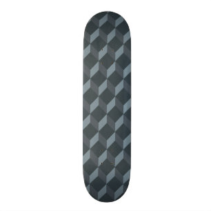 Abstrakt geometriskt bakgrundsmönster old school skateboard bräda 21,6 cm