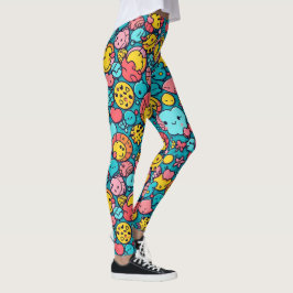 Abstrakt geometriskt mönster 33 - Leggings