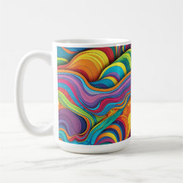Abstrakt geometriskt mönster 34 - Kaffe kopp