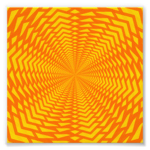 Abstrakt geometriskt Sol-Något liknande mönster Fototryck