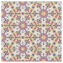 Abstrakt Geometry Pastel Tyg