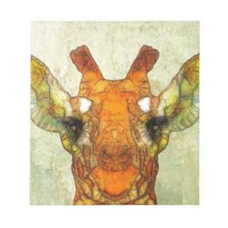 abstrakt giraffe anteckningsblock