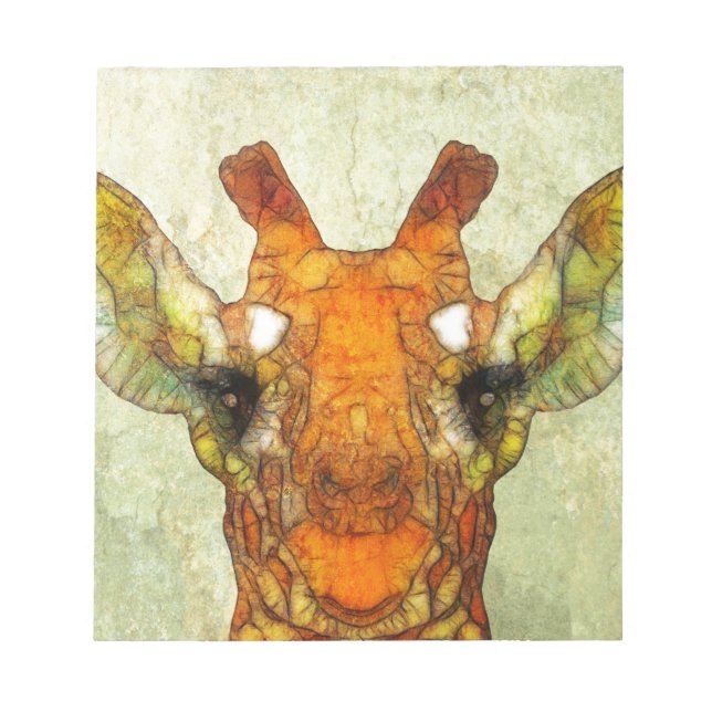 abstrakt giraffe anteckningsblock (Framsida)