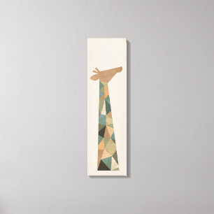 Abstrakt Giraffe Canvastryck