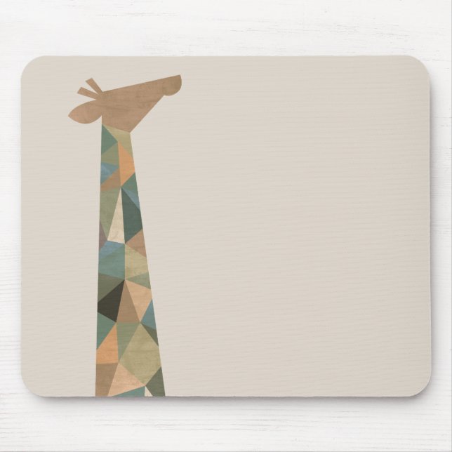 Abstrakt Giraffe Musmatta (Framsidan)