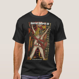 Abstrakt gitarrist VII T-shirt