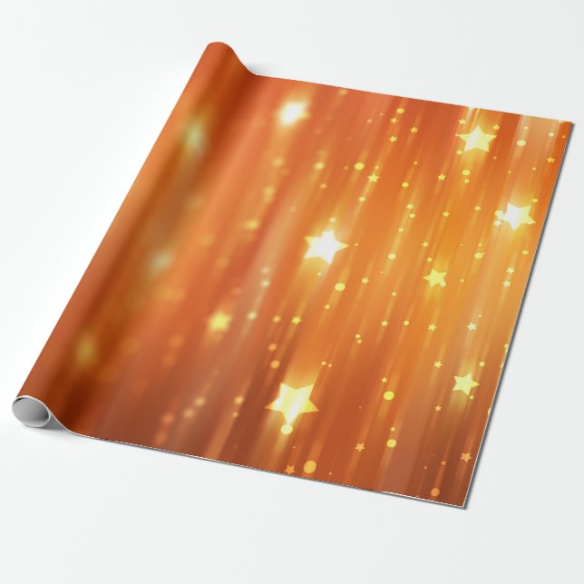 abstrakt - glänsande orange - bakgrundsabstrakt,ko presentpapper (Utrullad)