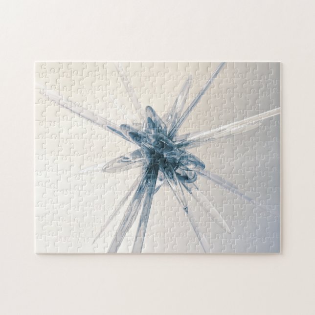 Abstrakt glas pussel (Horisontell)