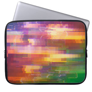 Abstrakt glitch: test skärm struktur laptop fodral