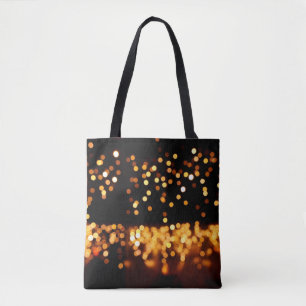 Abstrakt glitter ljus tygkasse