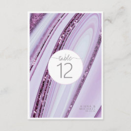 Abstrakt Glitter Strata Bordsnummer Lilac ID903