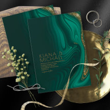 Abstrakt Glitter Strata Bröllop Dk Grönt-ID903