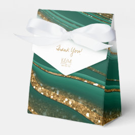 Abstrakt Glitter Strata Bröllop Tack Gr ID903 Presentaskar