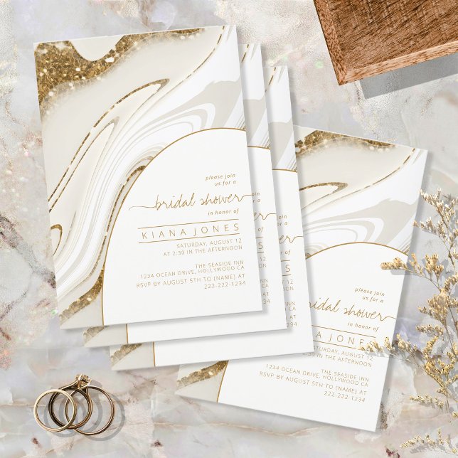 Abstrakt Glitter Strata Möhippa Ivory ID903 (Skapare uppladdad)