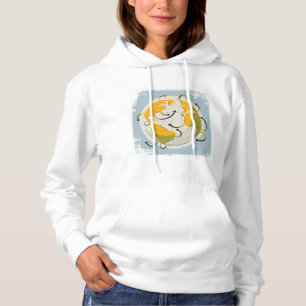 Abstrakt Globe Womens Hoodie T Shirt