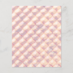 Abstrakt glödande pastellfärgad quatrefoil-mönster flygblad