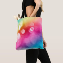 Abstrakt Glow Tote Bag