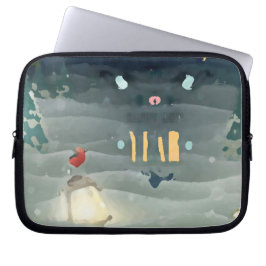 Abstrakt_god jul_funda_10 laptop fodral