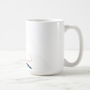 Abstrakt God morgon Glory Paint Splatters Kaffemugg