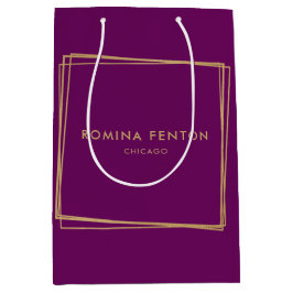 Abstrakt Gold Foil Ramar Modern Professionell