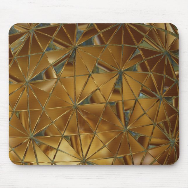 abstrakt golden musmatta (Framsidan)