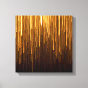 Abstrakt Golden Struktur Background Canvastryck