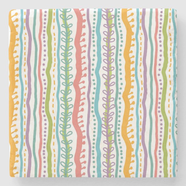 Abstrakt görar randig det vertikala mönster underlägg sten (Framsidan)