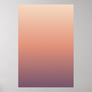 Abstrakt Gradient Aura Väggkonst Poster